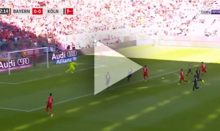 Lewandowski STRZELA GOLA w 3 minucie! [VIDEO]